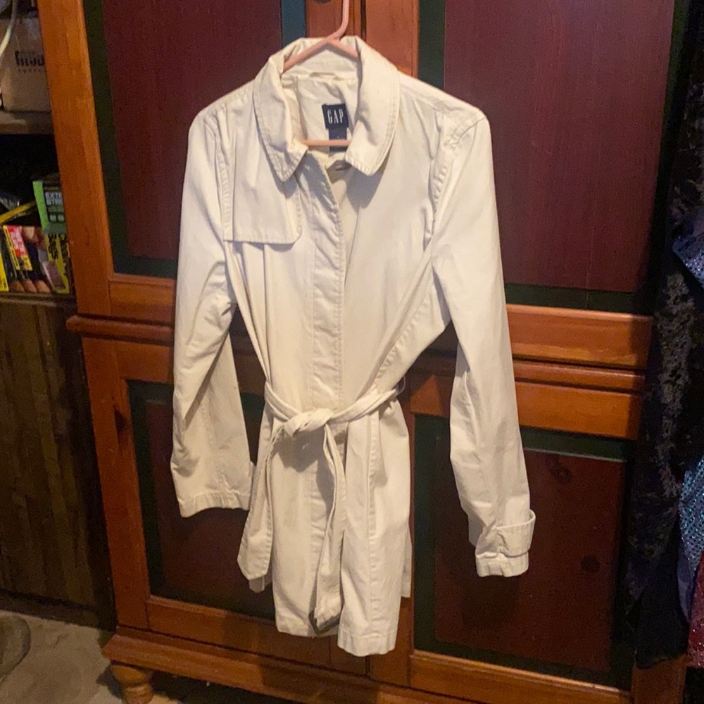 Cotton trench coat